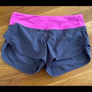 Lululemon speed up shorts size 4